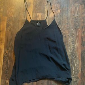 H&M | Black Spaghetti Strap Tank Top